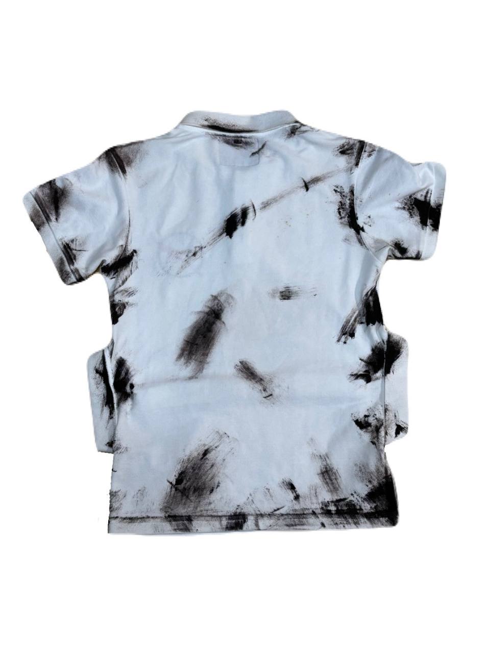 WHITE LUNAR DUST POLO